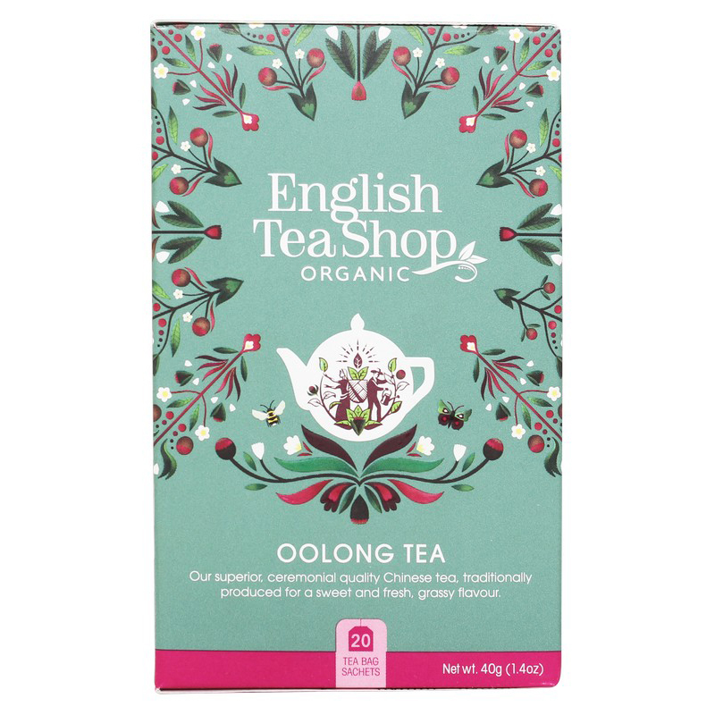 English Tea Shop Organic Oolong Tea Teabags 6x20pc | Bio Living ...