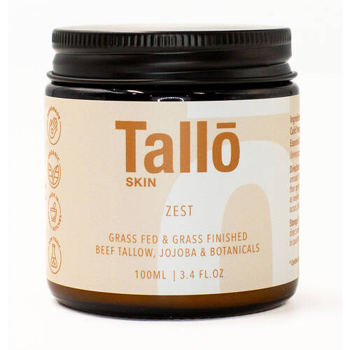 Organic Tallow Cream - Zest 100ml